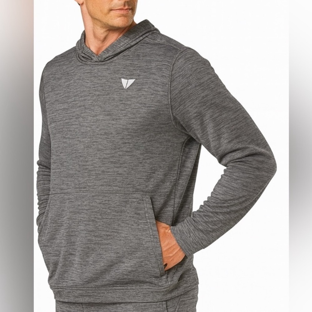Korsa by Roadrunner Sports Men’s‎ Performance Hoodie Gray Size Large